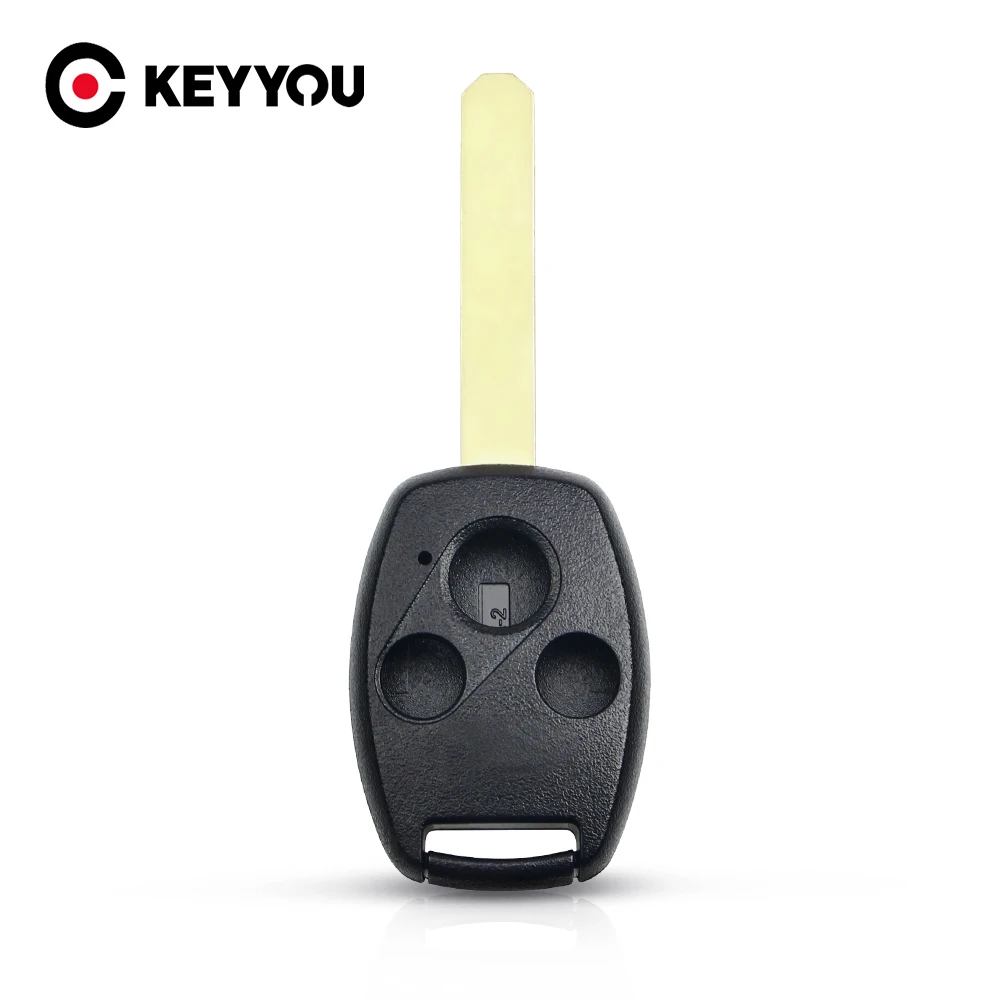 

KEYYOU 3 BUTTON KEY FOB REMOTE CASE FOR ACCORD JAZZ CRV Odyssey S2000 CIVIC