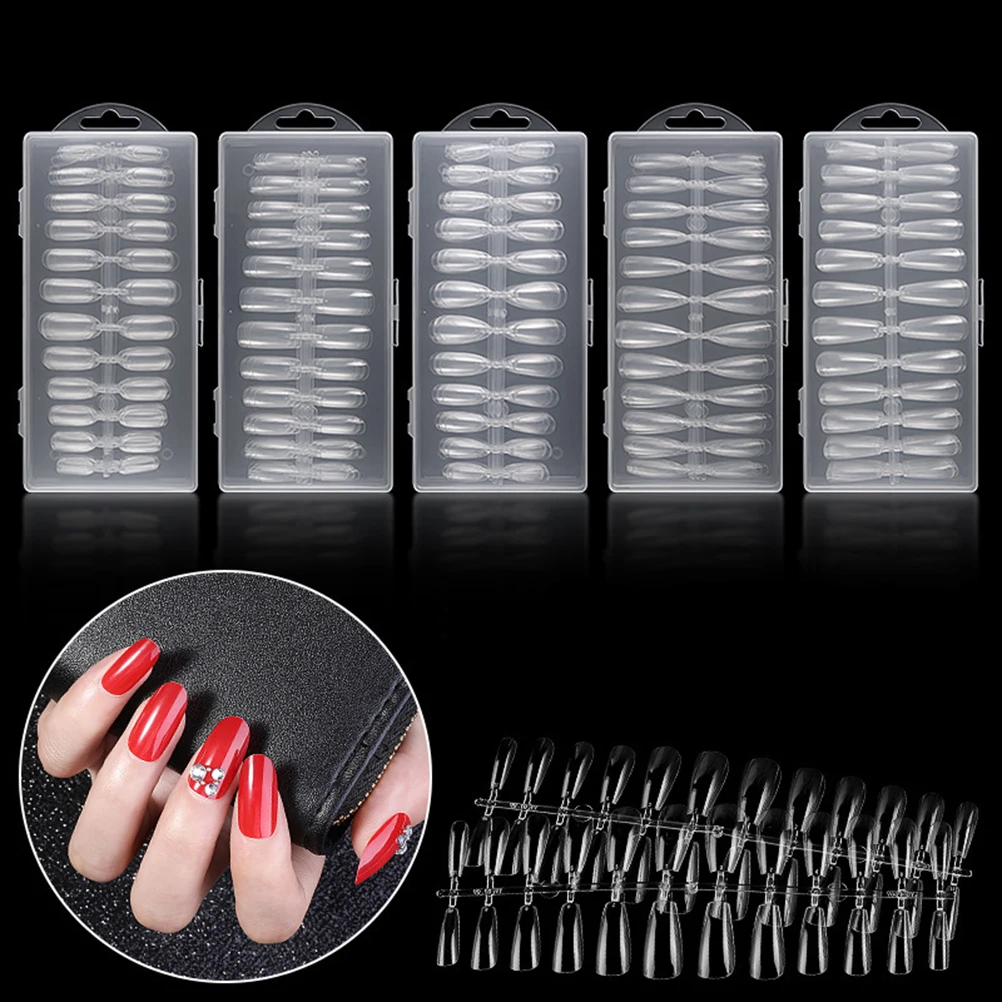 

1 Box of Trendy Ultra-Thin Nail Tips for Personalized Nail Art Easy to Apply Perfect for Events and Holiday Celebrations