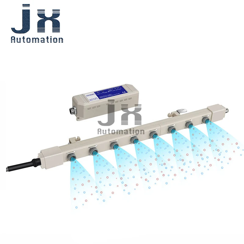 ST-DC-506B DC24V Pulse AC Ionizing Air Bar Anti Static Ionizer Bar For Printing Film Industry Static Removal Equipment