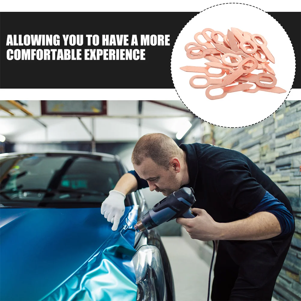 

50Pcs Iron Dent Pulling Rings Durable Repair Machine Accessories Spot Welder Auto Body Repair Tool Dent Pulling Ring