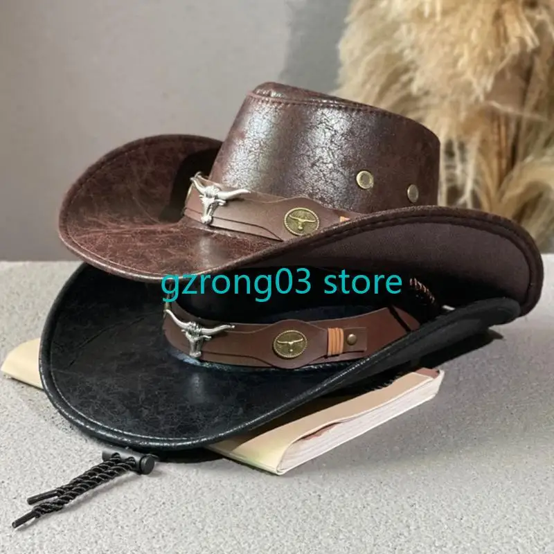 

127C Outdoor Traveling Camping Hiking House Western Cowboy Hat Multipurpose