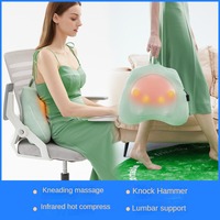 Neck and Waist Massager Back Shoulders Neck Legs Full Body Multifunctional Electric Massage Pillow Car Mounted Household Use