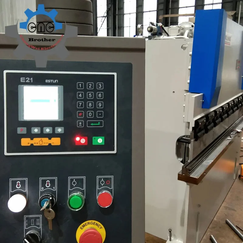 Estun E21 Bending Control System, Bending Machine Controller Support Single-Step/Multi-Step Programming Manual Axis Shift