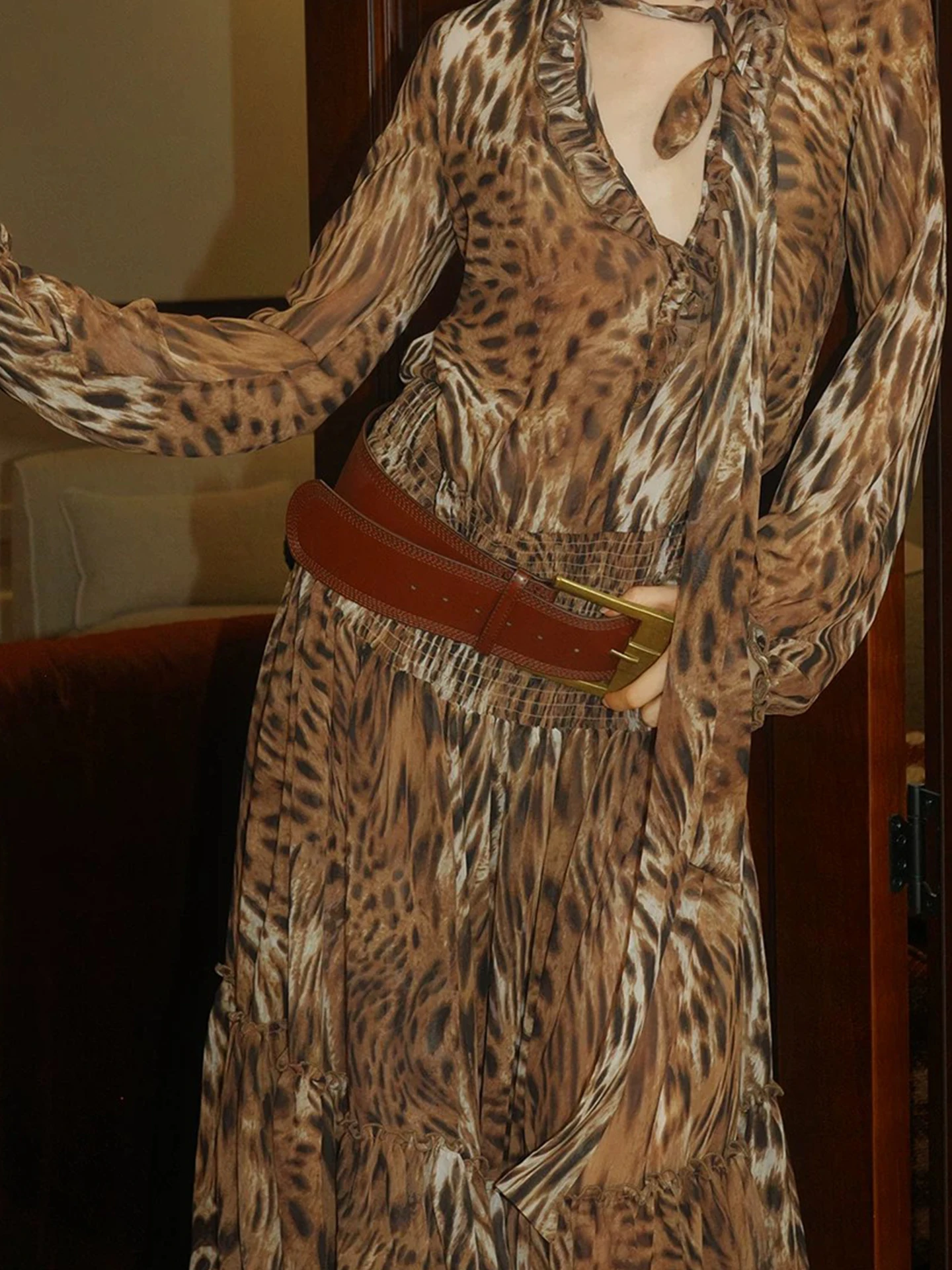sexy-leopard-red-brown-belt-findyawings-waist-belt-metal-buckle-female-fashion-accessory-spring-2026-collection