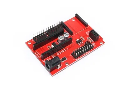 (X41) 1pcs Nano 328P IO Wireless Sensor Expansion Development Board Red color