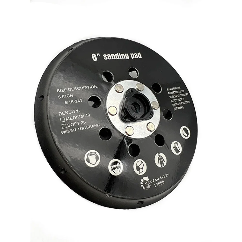 Heavy Duty Sanding Disc Designed For Efficient Use On Orbital Sanders Features A Size Of Six Inches And Seventeen Holes