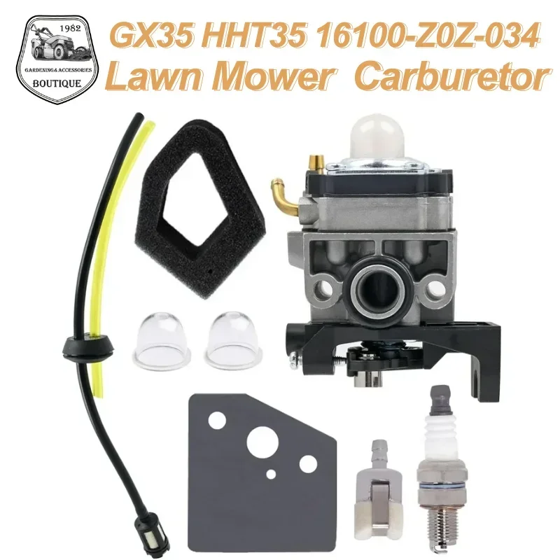 

Brand NEW Carburetor GX35 HHT35 HHT35S Trimmer Bush Cutter Replaces 16100-Z0Z-034 16100-Z0Z-815 Carb