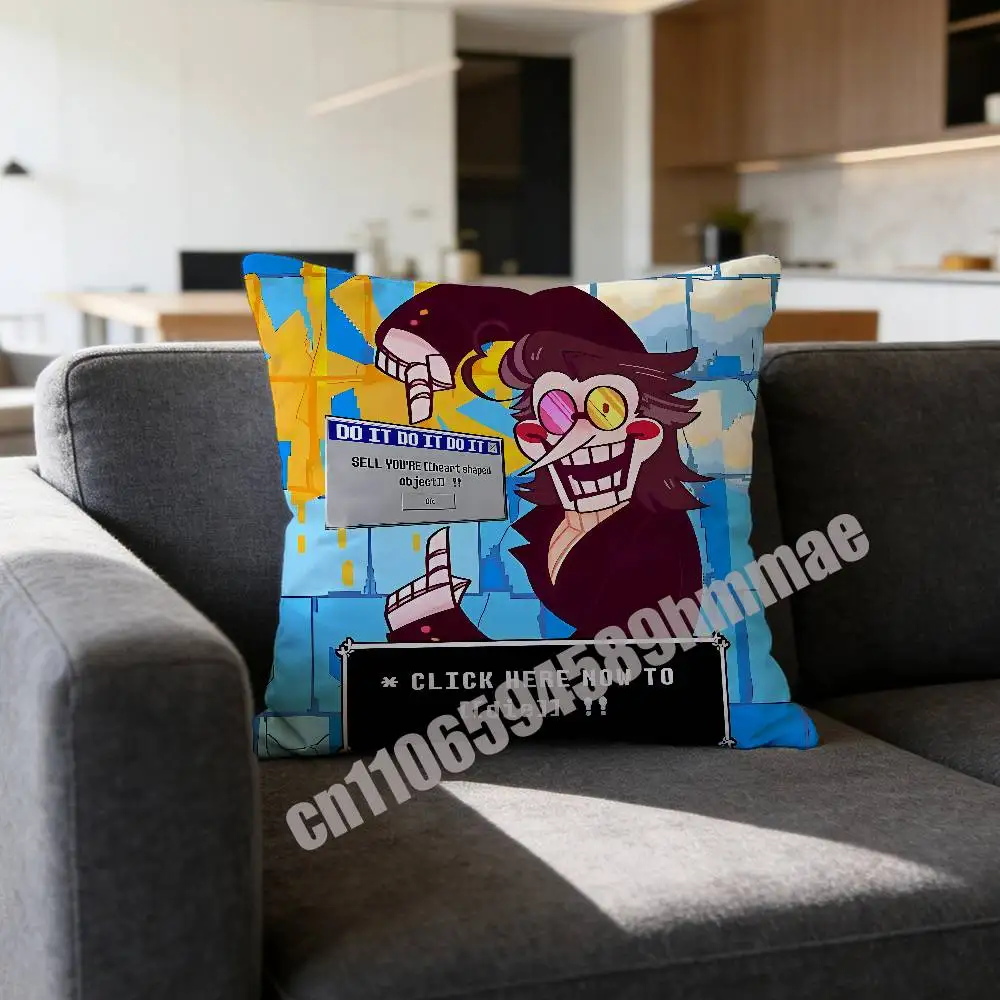 

For Sham 45x45cm Decoration Square Bed Spamton Will Buy Your Soul For Free Throw Pillow Case Pillowcase Pad Cover