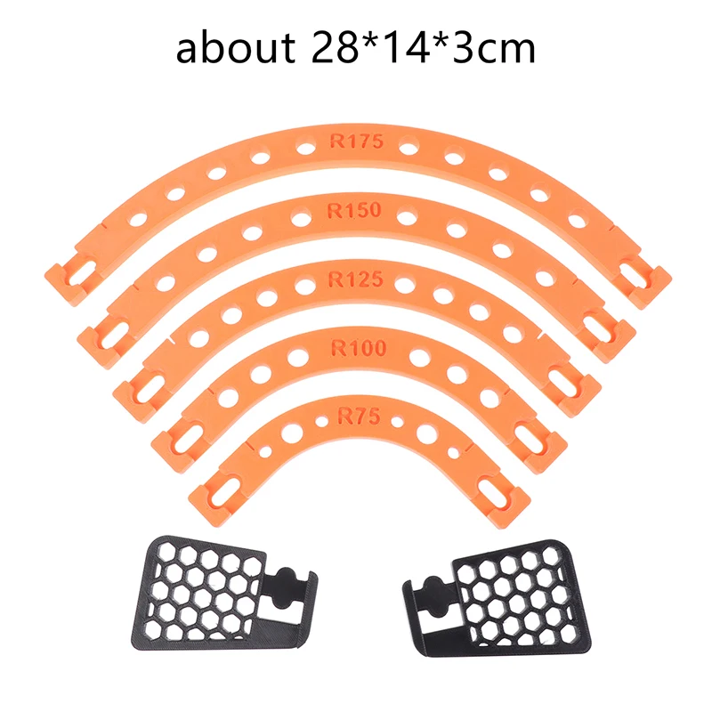 Woodworking Round Corner Radius Template Set Inside Outside Corner Radius Routing Templates Aluminium Locator Template
