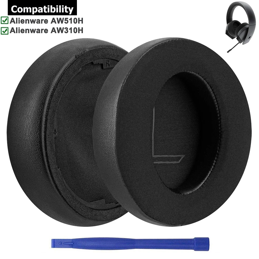 Replacement Cooling Gel Earpads Ear Pads Muffs Cups Cover Repair Parts For Dell Alienware AW510H AW310H Headphones Game Headsets