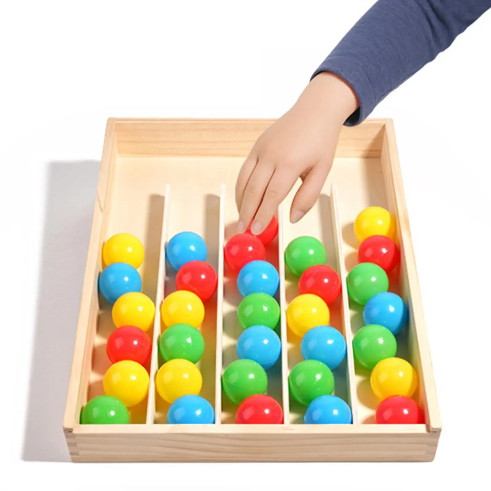 Jouets de tri des couleurs, motricité Fine portables pour garçons et filles, enfants