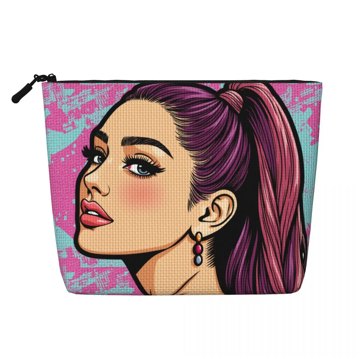 Ariana Cute Travel Makeup Bag Grande Designer Cosmetic Pouch Kawaii Toiletries Organizer Small Skincare Vanity Lipstick Shower