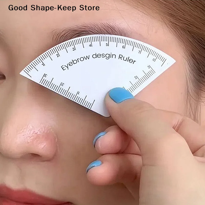 Fast Drawing Eyebrow Design Ruler Microblading Mapping Tool Shaping Permanent Makeup Drawing Guide Ruler Tattoo Supplies Reuse