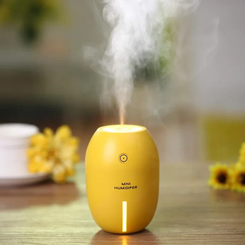 High quality 180ml Air USB Air Purifier Freshener with LED Lamp Diffuser Mist Maker for Home Auto Mini Car Humidifiers