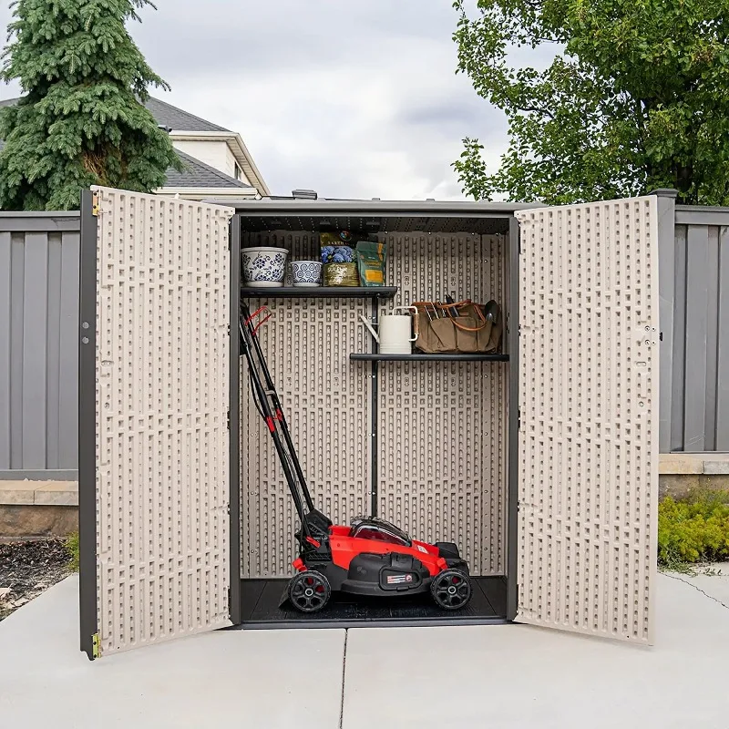 Storage cabinet Garden courtyard terrace utility cabinet Waterproof sunscreen tool cabinet