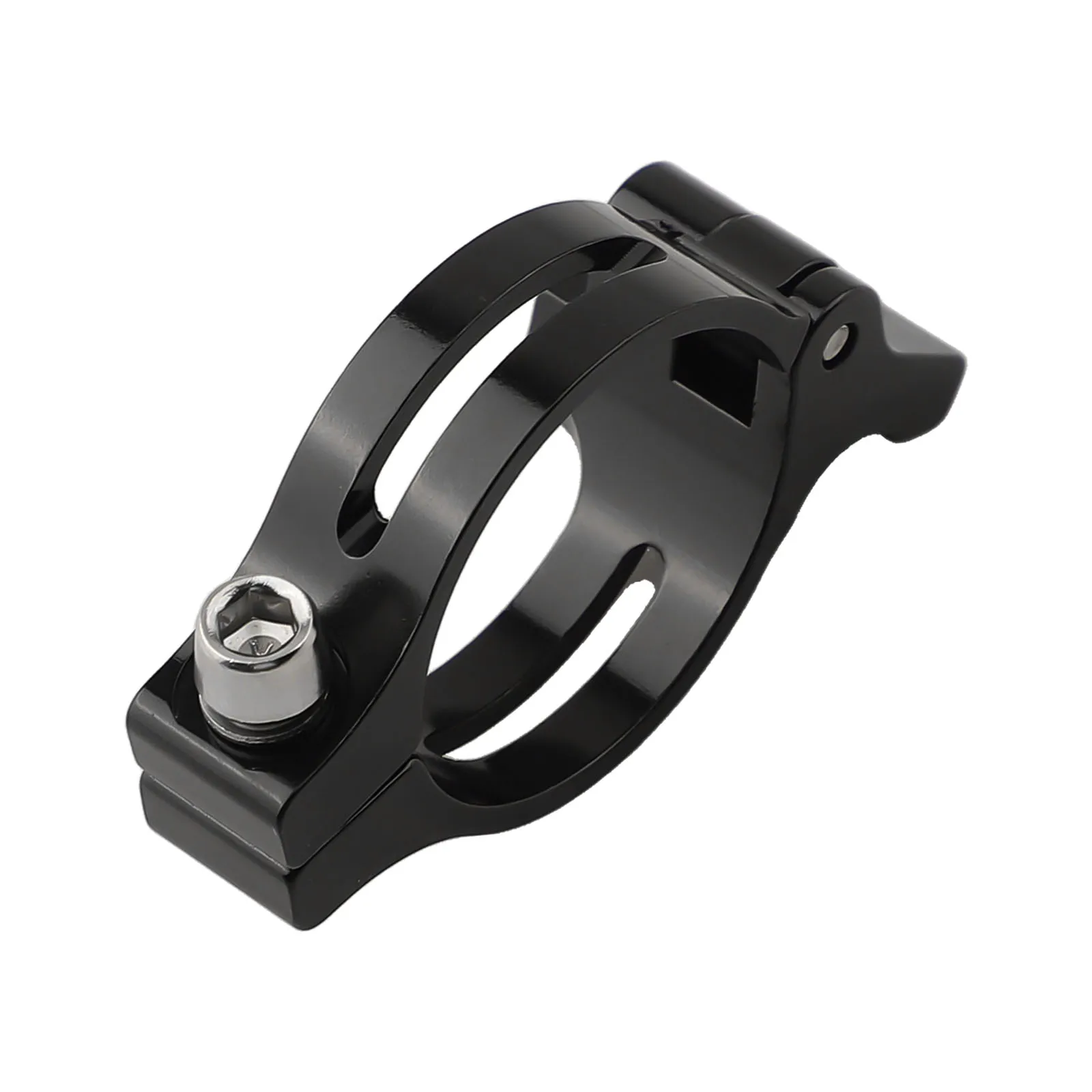 Not Easy To Slide Bicycle Derailleur Adapter Adjustable Derailleur Clip Easy To Install Rust-proof Aluminum Alloy