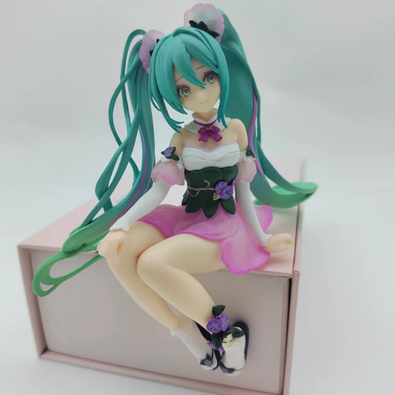 

Оригинальные аниме-фигурки Хацунэ Мику, серия «Лапша», розовая Занковая слава, фея, фигурки, Коллекционная модель, украшения