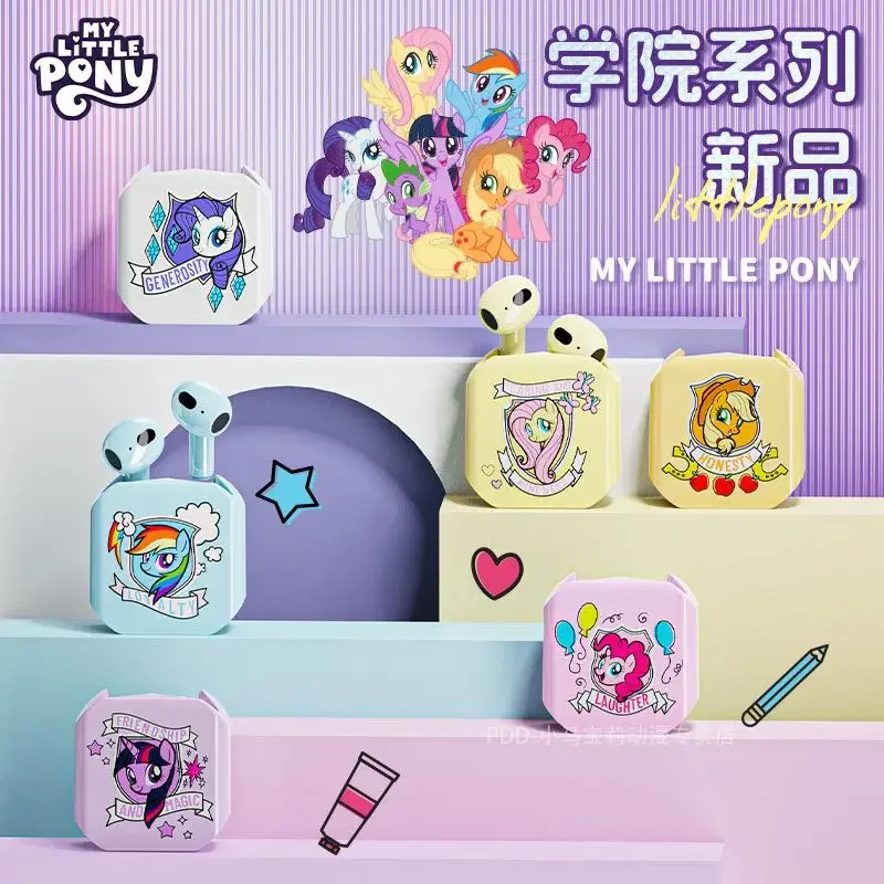 

Милая Bluetooth-гарнитура My Little Pony с героями мультфильмов, беспроводная спортивная гарнитура с длительным сроком службы батареи, креативный универсальный подарок на праздник Apple Huawei