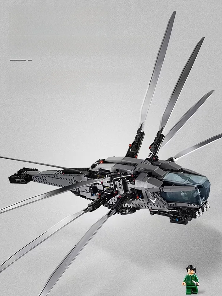 

High Difficul Sand Dune Flng Wing Aircrt Assembly Toy Helicopter for Children 03270 Years Old Boys And Girls Universal