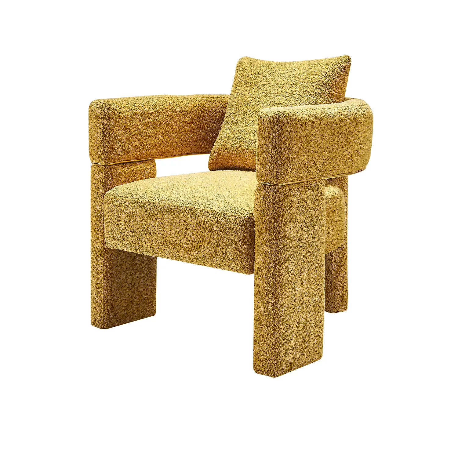 

30.51" Wide Boucle Upholstered Accent Chair