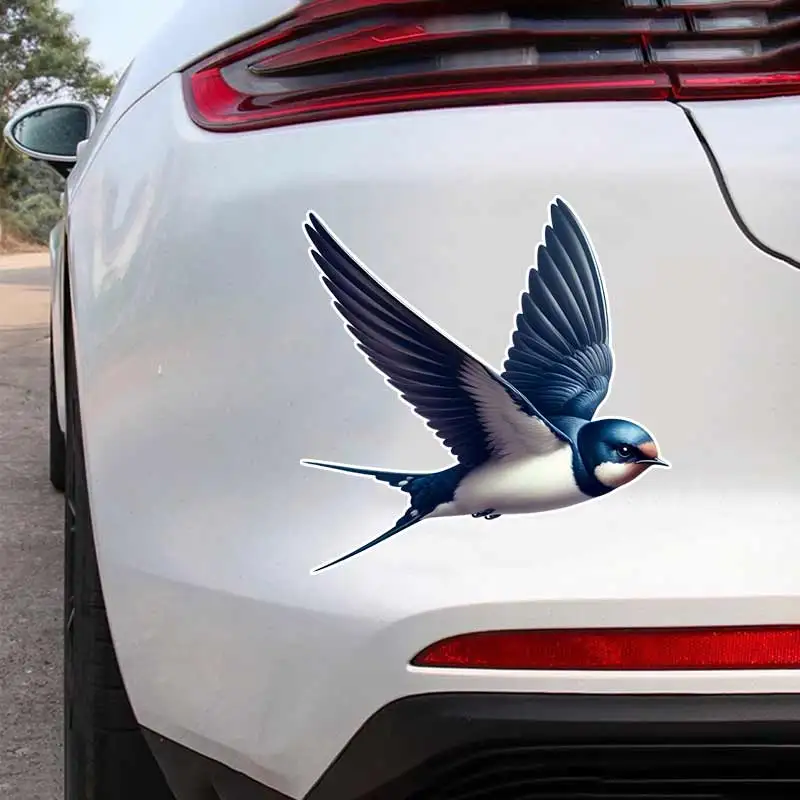 

Lifelike Swallow Car Stickers Decal Vinyl Detachable Waterproof Outdoor Car Bumper Window Notebook Computer Decoration Y93