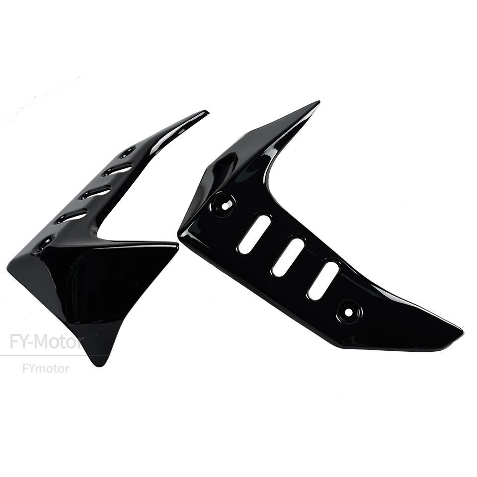 Motorcycle ABS Plastic Fairing Radiator Side Panel Cover Cowl Protector Fit For Kawasaki Z 750 Z750 2004 2005 2006 2007