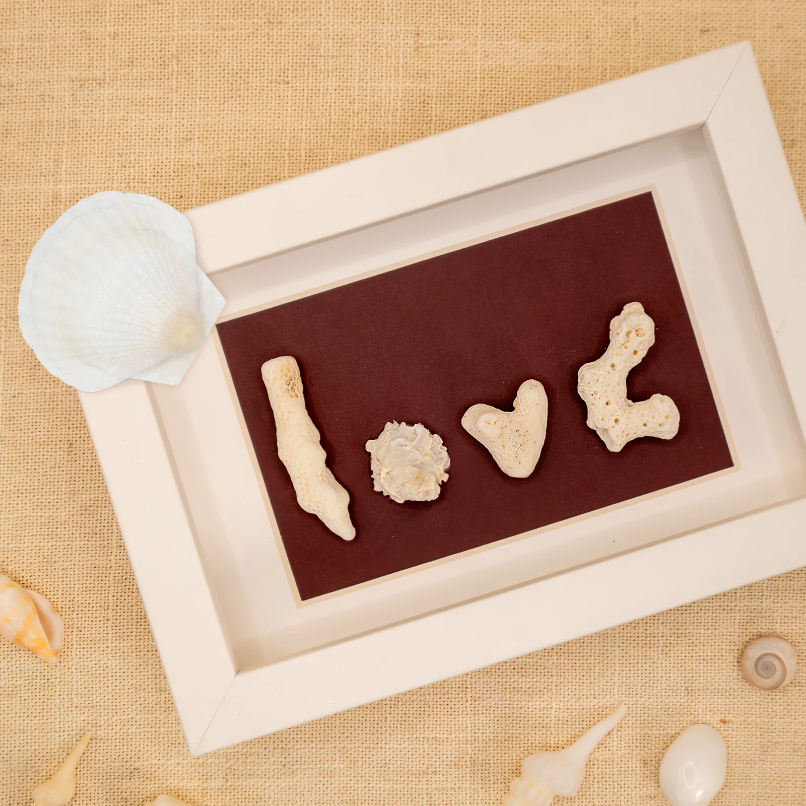 

40pcs Decoration White Seashells For Fish Tank Aquarium Home Landscaping Beach Party Diy Crafts Decor Ornaments