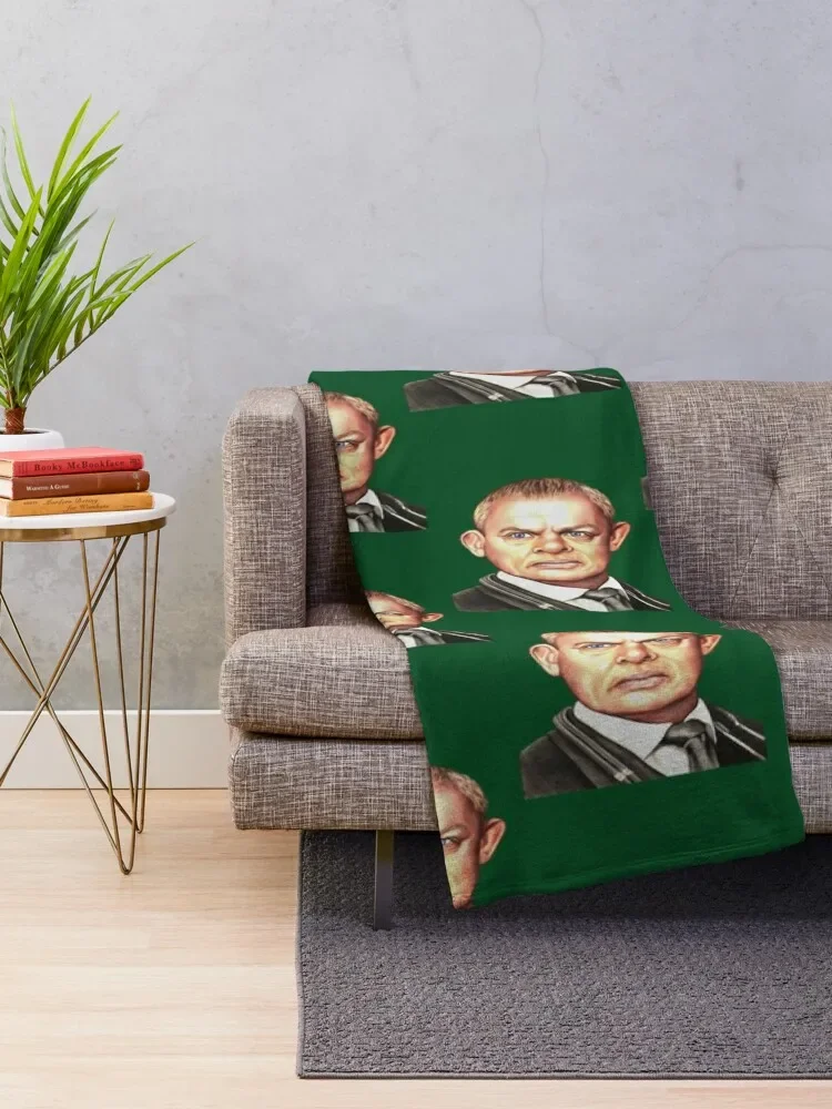 Doc Martin Martin Clunes Long Sleeve PersonalizedTrendy, Hoodie Sweat Custom GiftEssen Throw Blanket