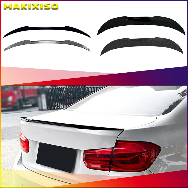 Trunk Lip Rear Wing Spoiler Air Dam Deflector Tuning Trim For BMW 3 F30 F31 2013-2018 like 335i 328i 330i 340i 320d 330d