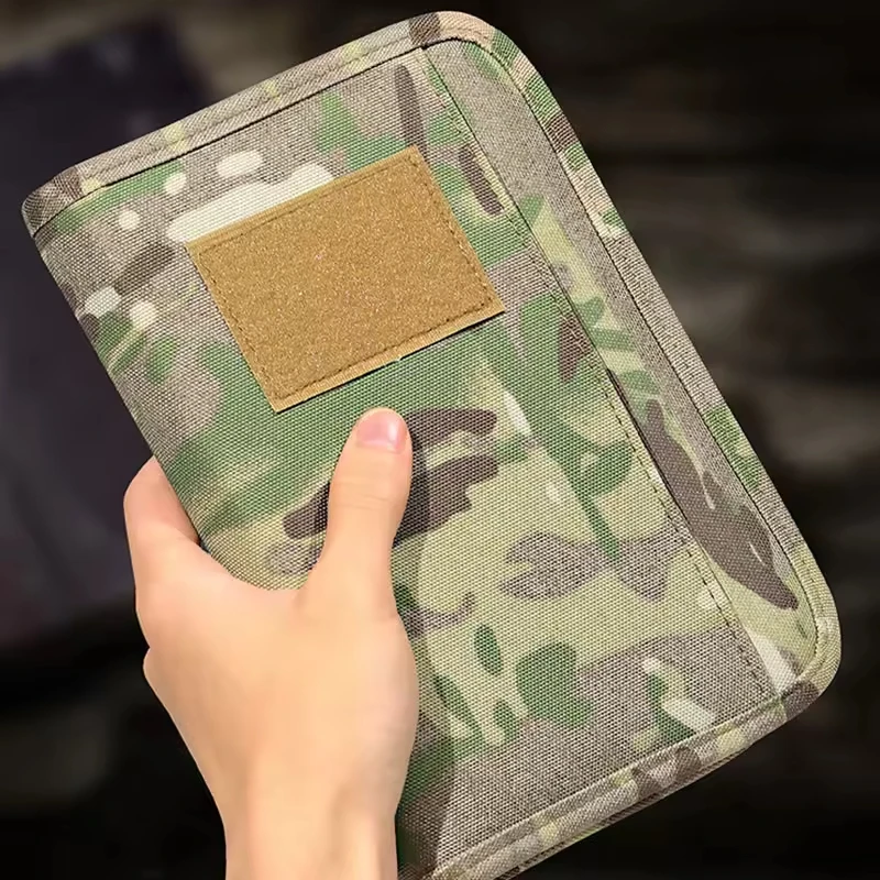 A6 전술 노트북 커버 (45페이지, 방수, 플래너, 현장 학습용)