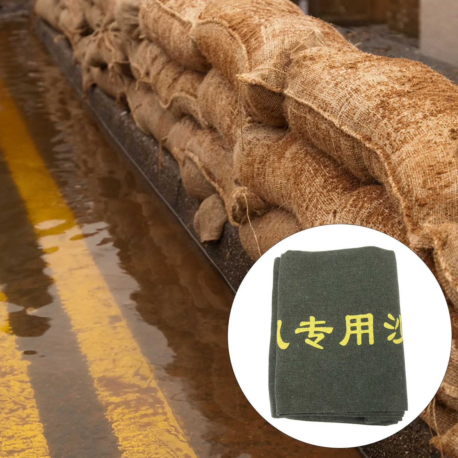 Outdoor Sandbags Heavy Duty Flood Control Bags Reusable Empty Sandbags for Construction Projects and Flood Protection