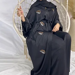 Ramadan Abaya donne Musulmane Hijab lungo Maxi vestito Dubai caftano turchia arabo vestiti islamici abito caftano Femme Musulmane Jalabiya