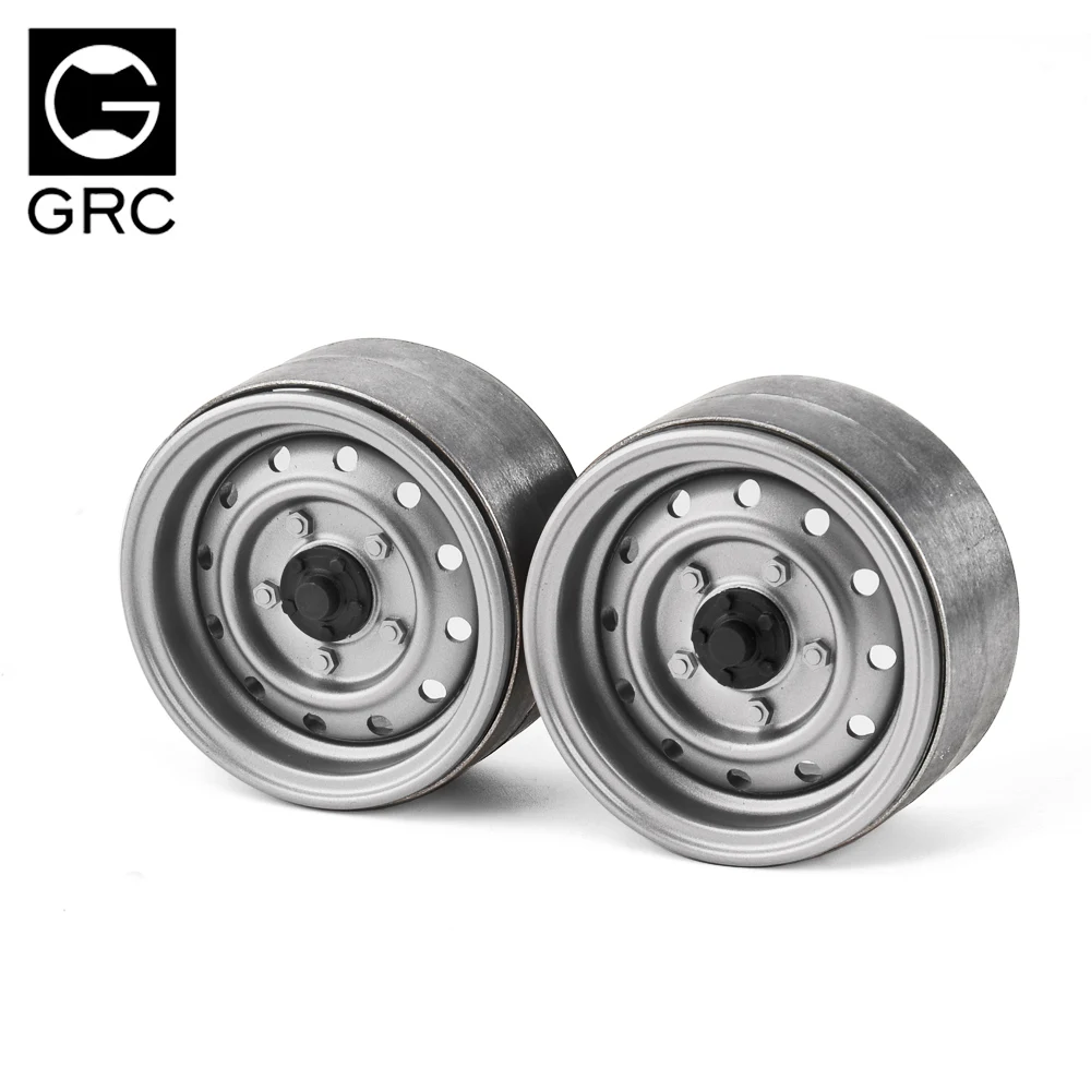 GRC 1.9 Calowy Stary Typ Metalowe Koło Ciężka Obręcz # G03 Do samochodów RC 1/10 Crawler TRAXXAS TRX4 SCX10 90046 D110 AT4 FCX10 LC76 LC71 — zdjęcie 3