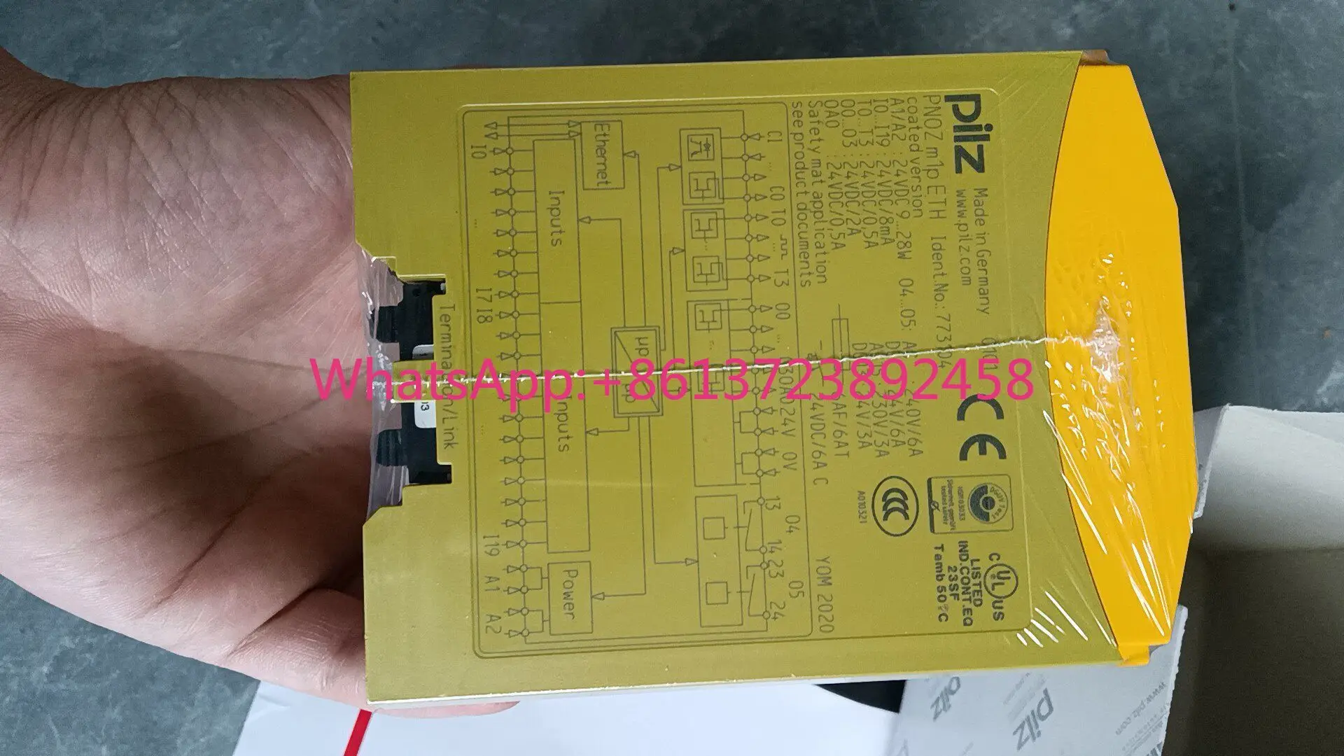 Pilz 773104 safety relay in stock