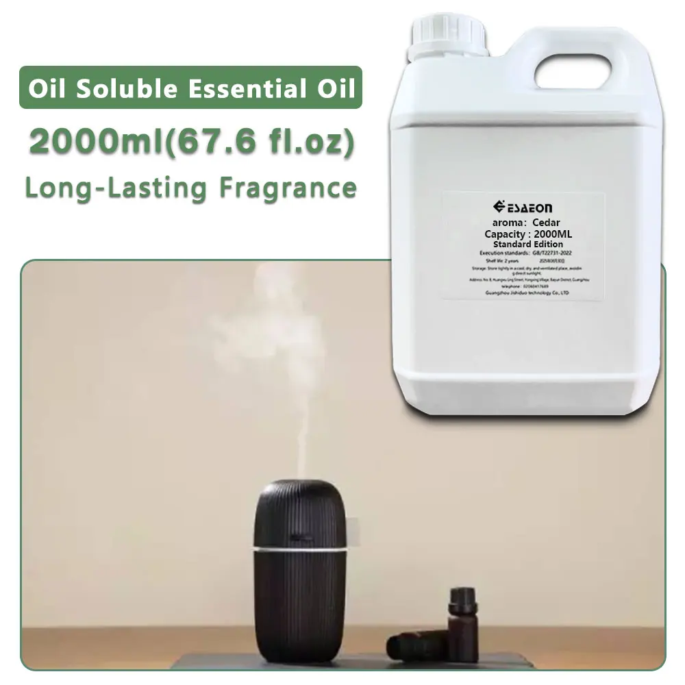 ESAEON Essential Oil, For All Waterless Aromatherapy Machines, Hotel Aroma Machine Oil, Cedar Ritz-Carlton - 2000ML (67.6 fl.oz)