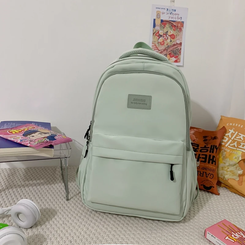 New Female Fashion Men High Capacity Waterproof College Backpack Trendy Women Laptop School Bags Cute Girl Travel Book Bag Cool image 6