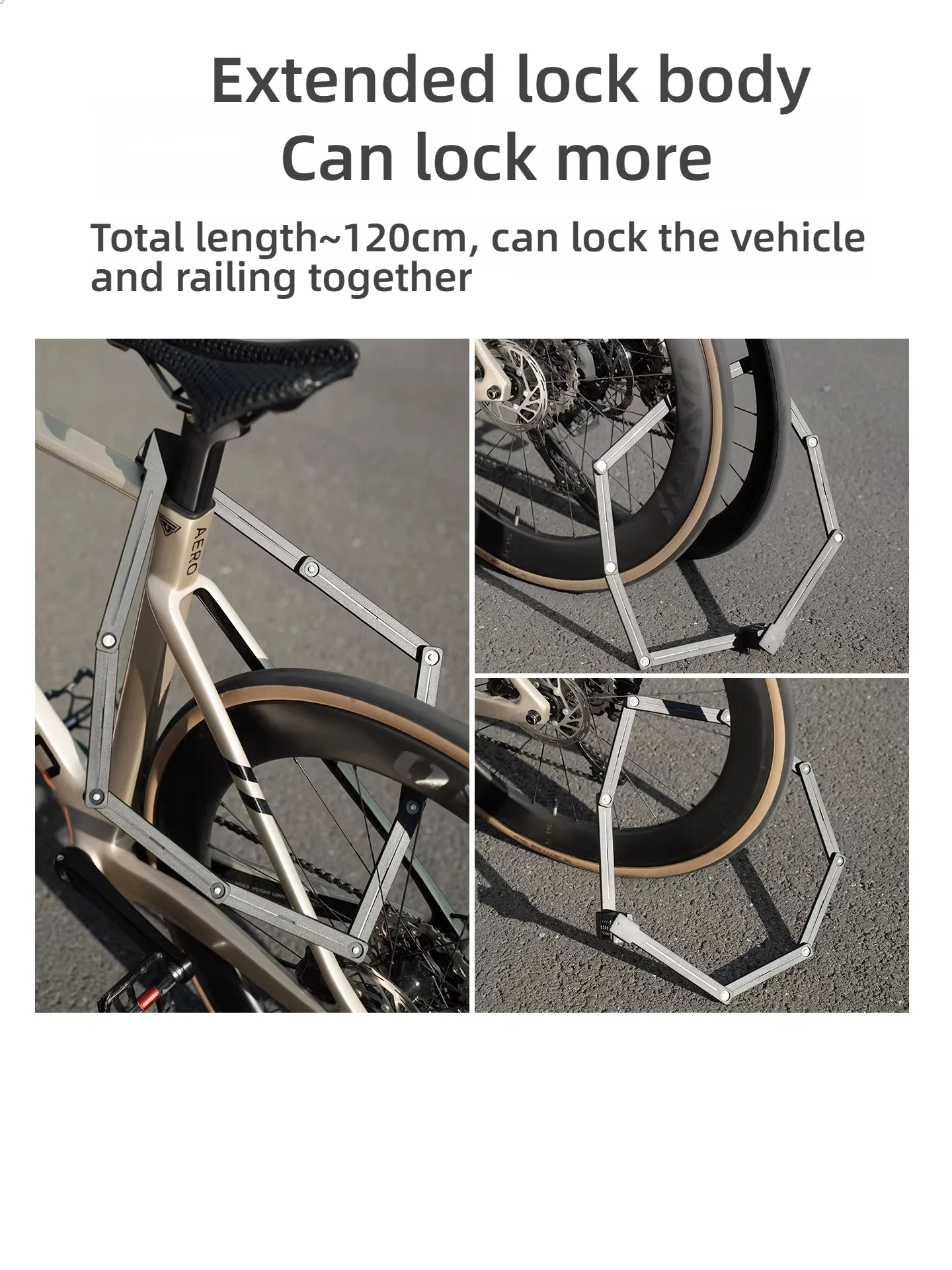 AliExpress TOSUOD Foldable Bike Lock Key Strong Security Anti-theft Bicycle Password Lock Heavy Chain Cable Padlock Motorcycle Lock