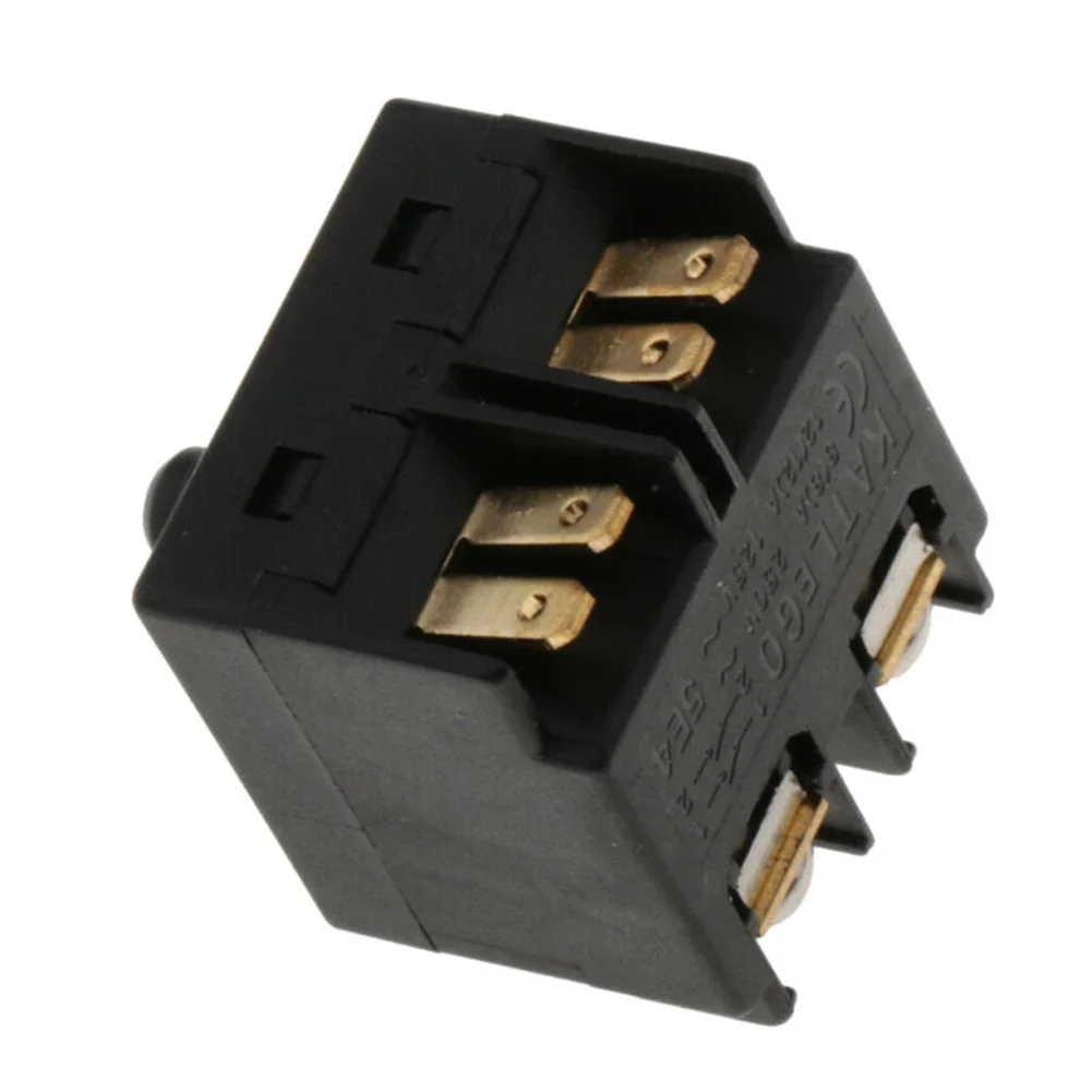 2pcs Angle Grinder Switch 0.98inch Replacement Push Button Switch For Grinder 100mm 4inch Polisher Accessories Power Tools Parts