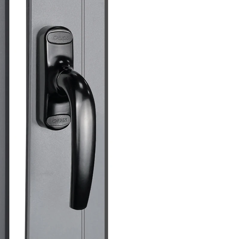 

Broken Bridge Aluminum Alloy Window Handle Flat Opening Door and Window Drive Handle Lock Inner Opening Outer Opening Slide