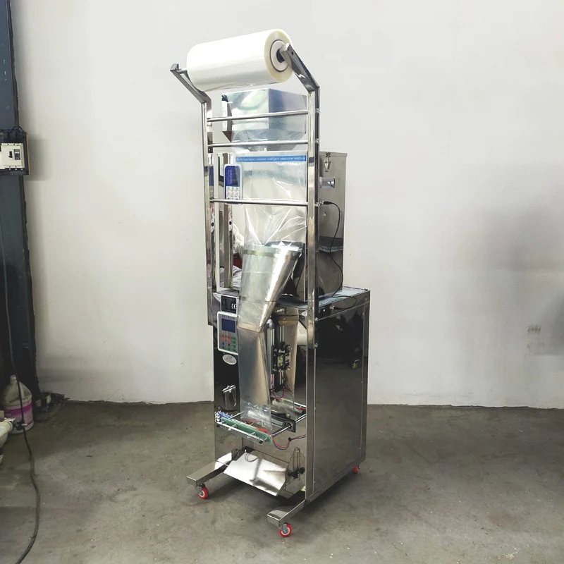 Máquina envasadora de polvo granular vertical, granos de café de maní y otras máquinas envasadoras de bolsas verticales