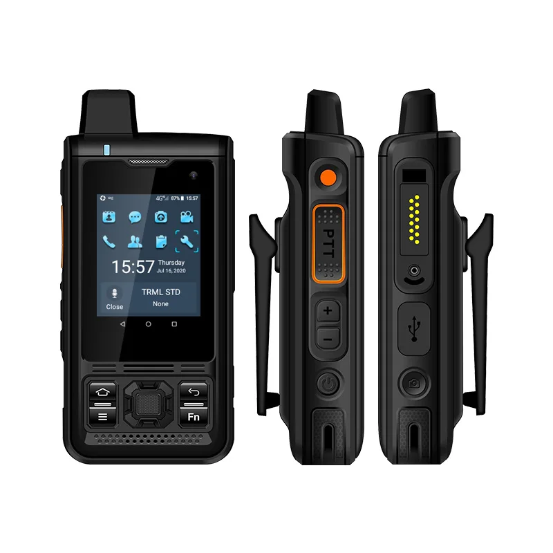 POC radio 4G mobile phone Dual Band WiFi GPS NFC talkie walkie talkie IP68 waterproof rugged PTT DMR Zello 100km walkie-talkie