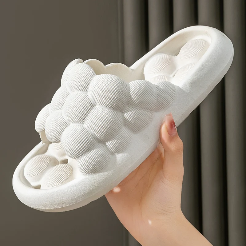 

Тапочки для ванной комнаты, мужские и женские домашние нескользящие полые тапочки для ванной комнаты