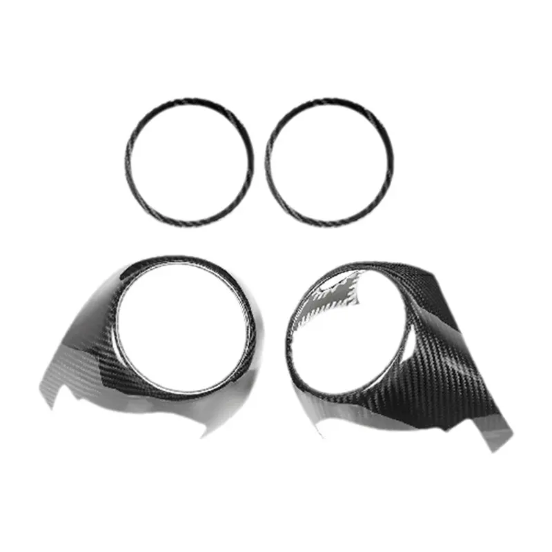 Carbon Fiber For BMW Mini Cooper R54-R60 S JCW AC Vent Cover Trim Interior Air Outlet Frame