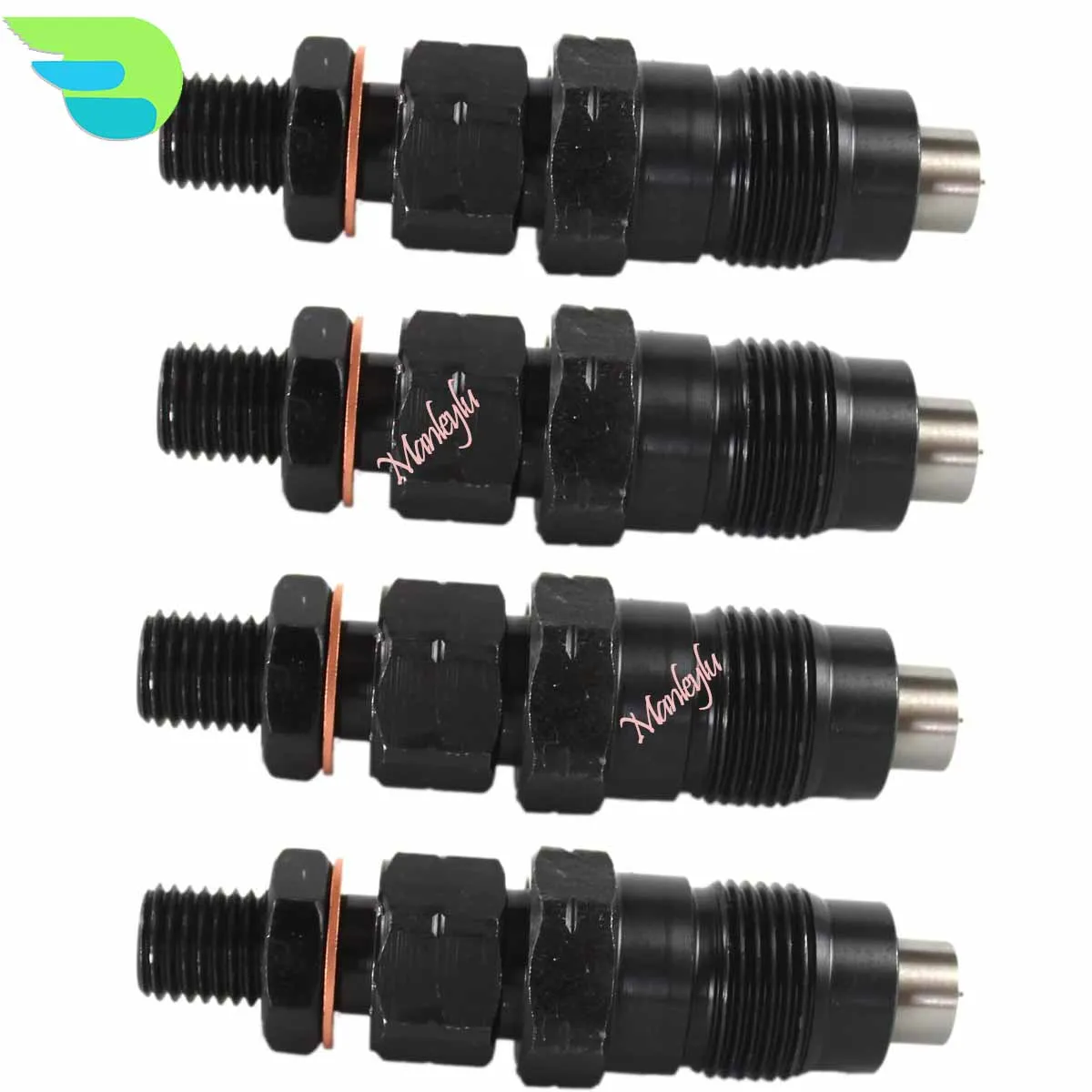 4PCS Fuel Injectors for Mitsubishi D56T MD196607 L400 L300 L200 pajero K34T K74T P15V 2.5 TD 105148-1311 9430610179