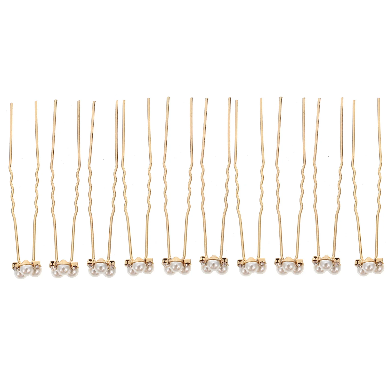 

10Pcs Crystal Pearl Hairpins Exquisite Wedding Bridal Hair Clips for Women Elegant Hair Accessories Pearl Hairpins