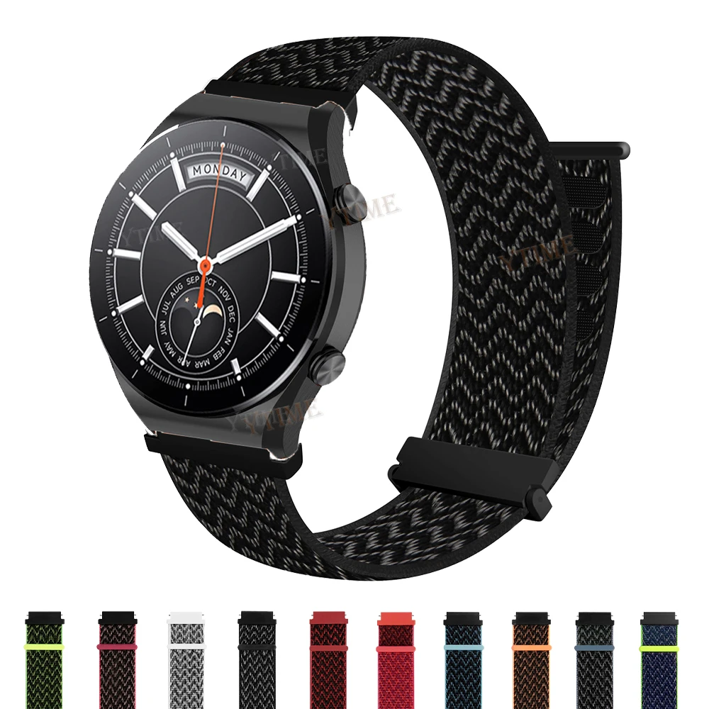สำหรับ Xiaomi นาฬิกา S1 Active สายรัดข้อมือ Quick Release สร้อยข้อมือไนลอนนาฬิกาสำหรับ Xiaomi MI นาฬิกาสี2สายรัดข้อมือ