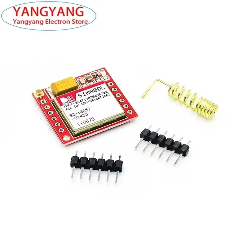 New SIM800L GPRS GSM Module Micro SIM Card Core Quad-band TTL Serial Port Antenna PCB Wireless WIFI SIM800L Board For Arduino