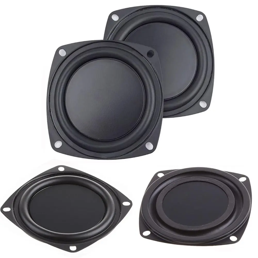 Woofer Radiator Bass Passive Speaker 2/3/4inch Low Frequency Loudspeaker Diaphragm Vibration Plate DIY