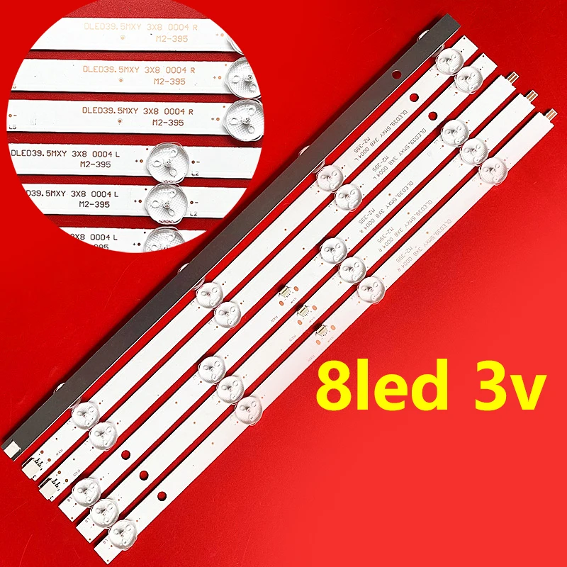 LED Backlight strip 8 lamp For TD Systems K40DLM7F k40dlm8fs DEXP F40D7100M F40F7000M/W Bravis LE40DF5502 Ergo LE40CT5530AK