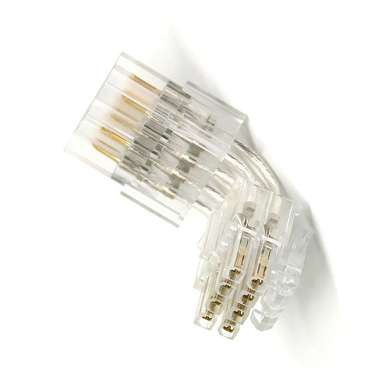 8Pin Female To Male 90 Degree Power Adapter (4+4)Pin Adapter For CPU Power Adapter Right Connectors Power Supply Adapter